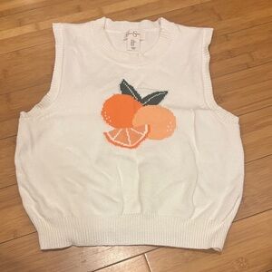 Jessica Simpson White Knit Sweater